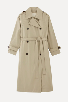 The ReNew Long Trench Coat from Everlane
