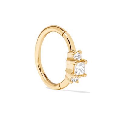 18-karat Gold Diamond Earring