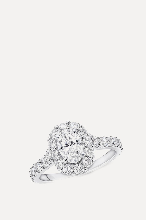 Icon Oval Diamond Engagement Ring