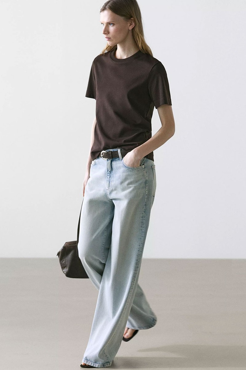 100% Cotton Interlock Crew Neck T-Shirt