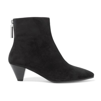 Pyramid Suede Ankle Boots from Stuart Weitzman