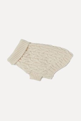Cable-Knit Dog Jumper from H&M