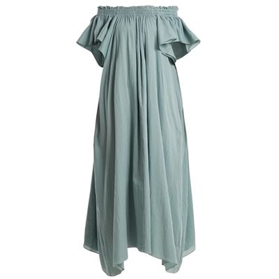 Hydra Off-The-Shoulder Cotton Dress  from Loup Charmant 