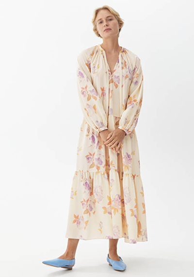 Floral Tier Dress from Arket