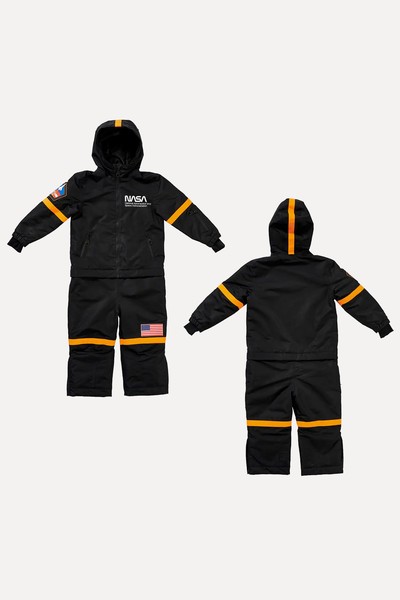 Black Nasa Snow Suit  from Oneskee 