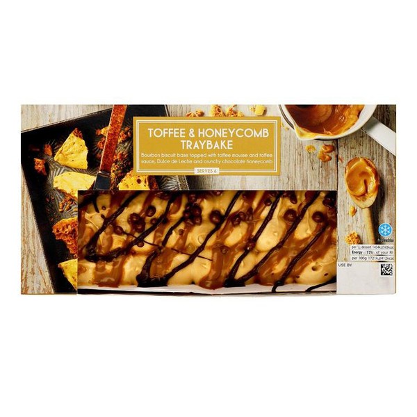 Toffee & Honeycomb Traybake