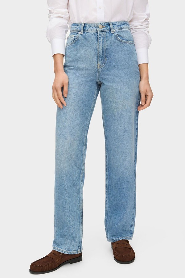 High Rise Straight Leg Jeans from Aligne