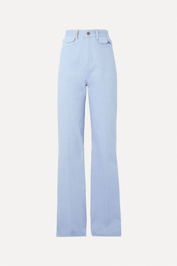 High-Rise Straight-Leg Jeans from Chloé