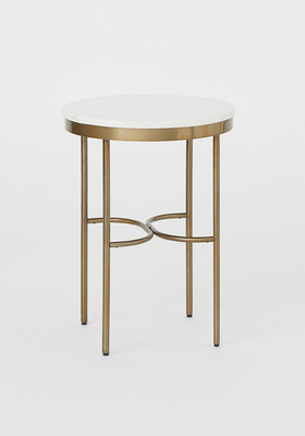 Small Marble Side Table from H&M