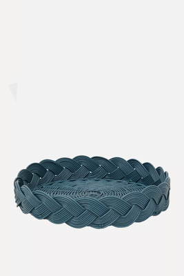 Plaited Woven Tray from Birdie Fortescue
