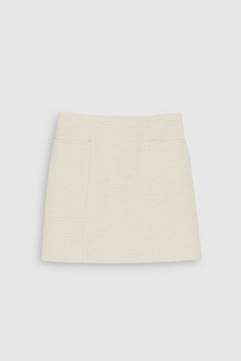 High-Waist Tweed Mini Skirt from Claudie Pierlot