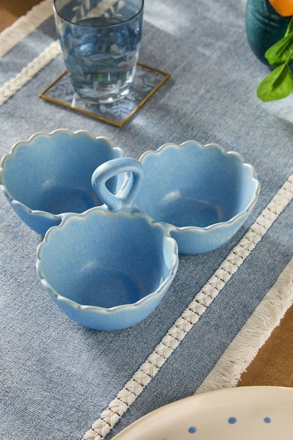 Reactive Alice Scallop Edge Nibble Bowls from Next