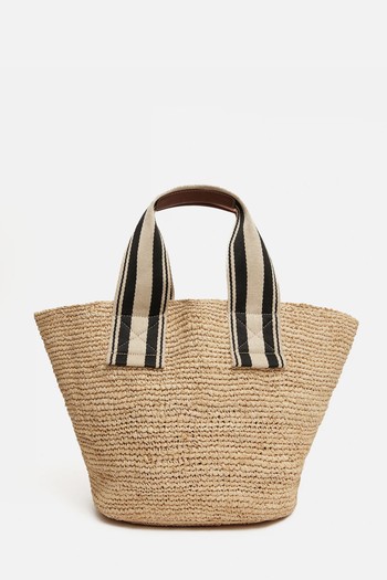 Soft Raffia Tote from Jigsaw