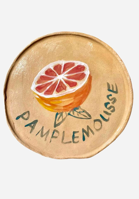Le Pamplemousse Plate from Harlie Brown Studio