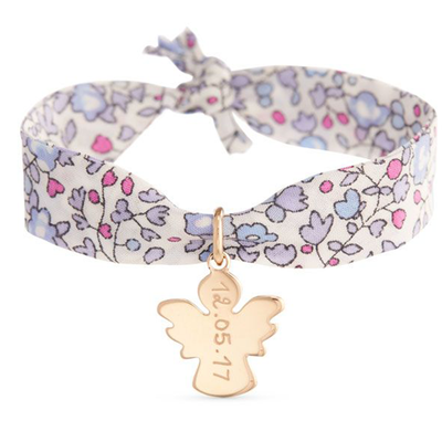 Personalised Christening or Communion Liberty Bracelet from Merci Maman