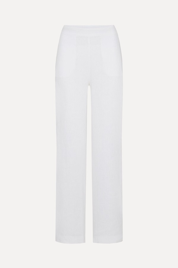 Linen Palazzo Trousers