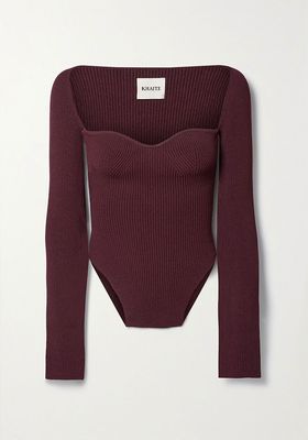 Maddy Ribbed Knit Sweater
