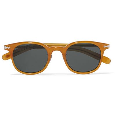 Round Frame Acetate Sunglasses from Eyevan 7285