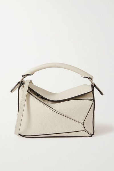 Puzzle Mini Textured-Leather Shoulder Bag from Loewe