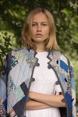 Reversible Kantha Patchwork Jacket from The Quaintrelle