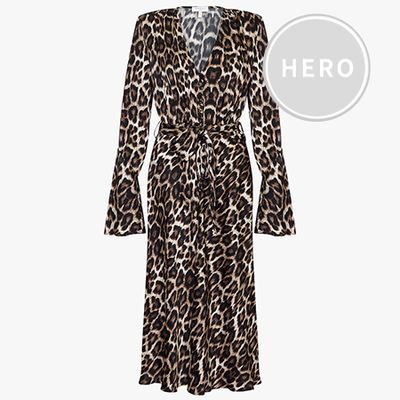 Annabelle Leopard Print Midi Dress from Ghost