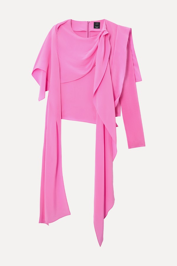 Silk Drape Top