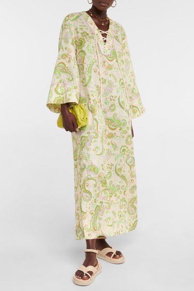 Marta Linen Kaftan from Alémais