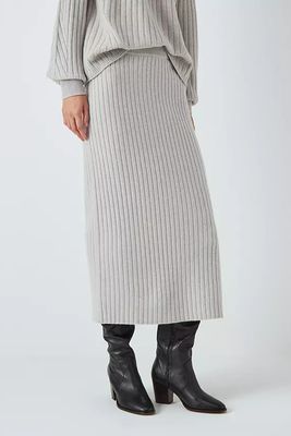 Wool Blend Knitted Skirt from John Lewis 