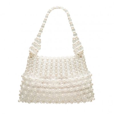 Faux Pearl Bag Cream from Shrimps