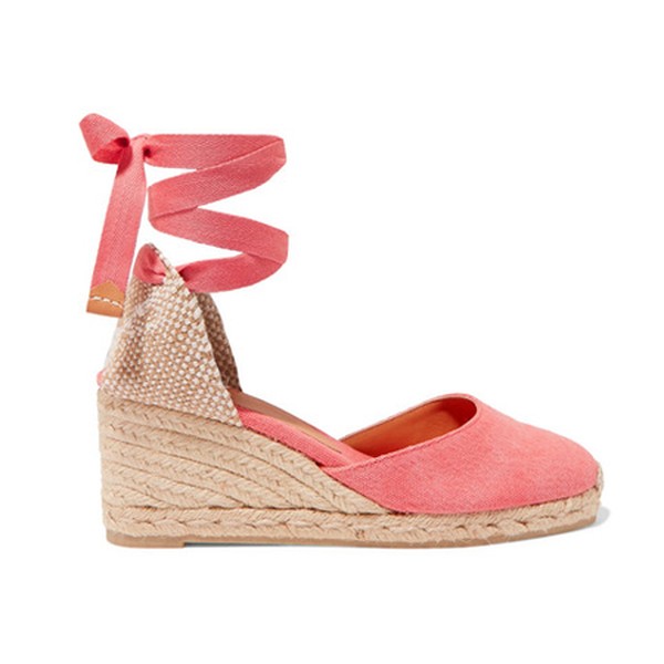 Carina 60 Canvas Wedge Espadrilles from Castañer