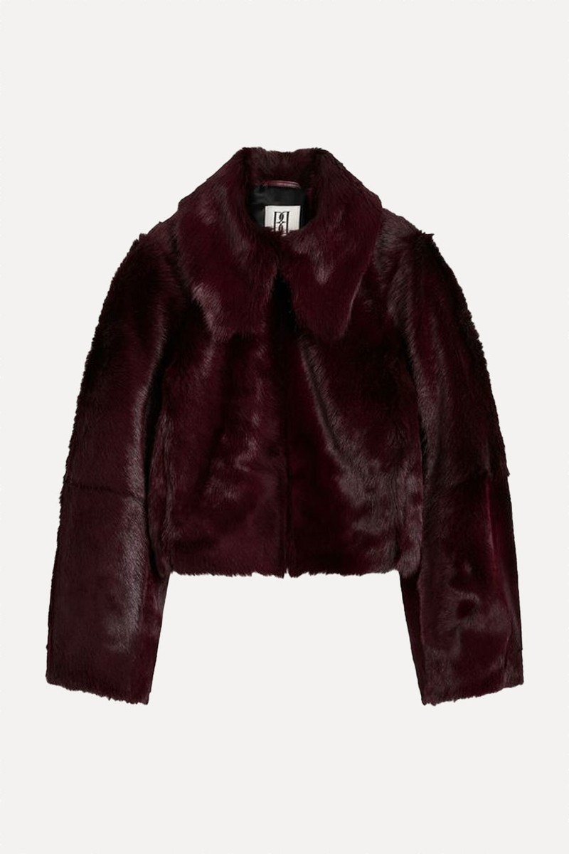 Rowani Shearling Calf Jacket from By Malene Birger 