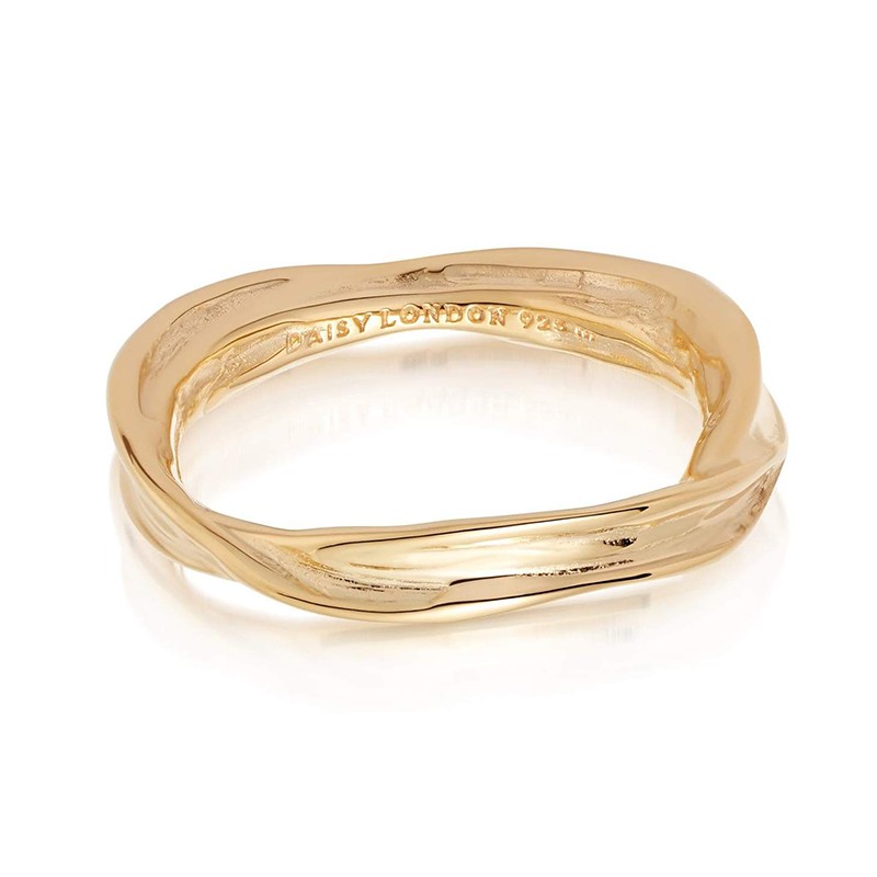 Estée Lalonde Unity Ring 18Ct Gold Plate from Daisy Jewellery