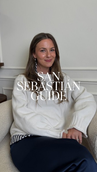 Where to eat, drink & stay in San Sebastián. Steph breaks down all her favourite spots you should add to your list – what area should we cover next?
