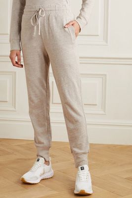 Long Island Printed Slub Cotton-Jersey Track Pants from The Upside