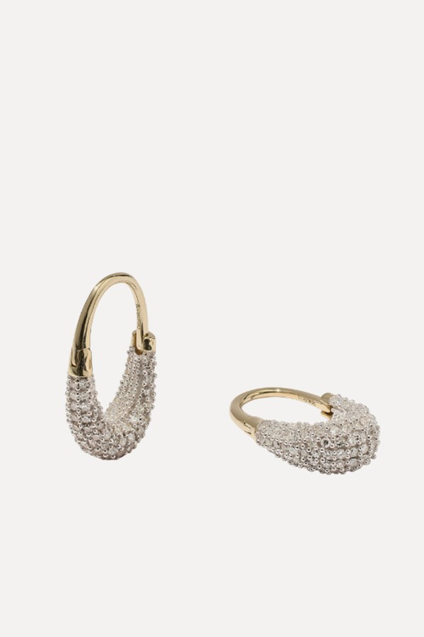 Diamond Roscida Drop Earrings