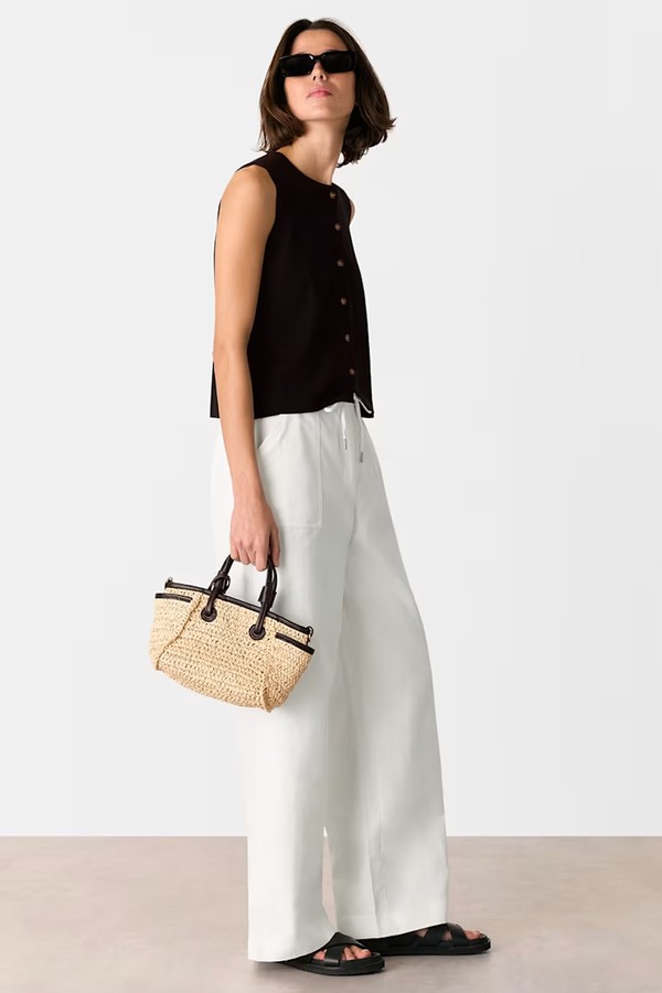 Leona Linen Blend Trousers