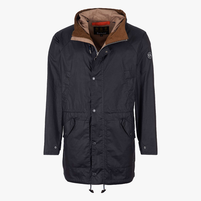 Fogle Wilderness Scarfell Waxed Cotton Parka Jacket from Barbour