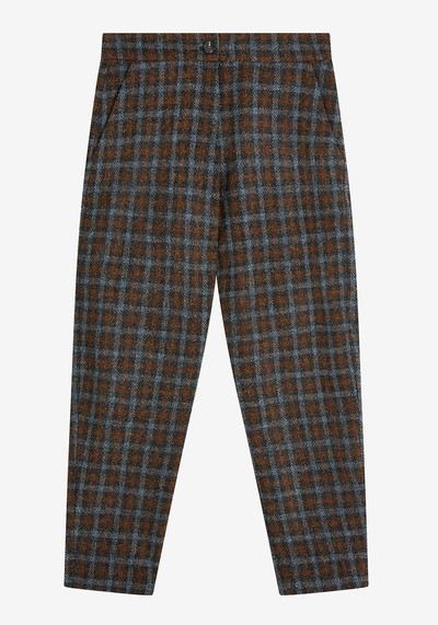 Harris Tweed Tapered Leg Trousers