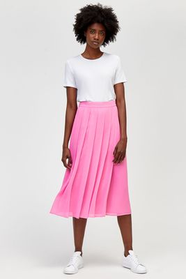 Pleated Skirt from Warehouse