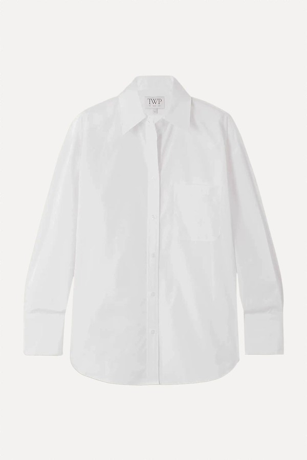 x from Big Joe Cotton-Poplin Shirt, £345 | TWP
