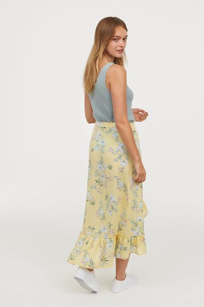 Flounced Wrapover Skirt from H&M