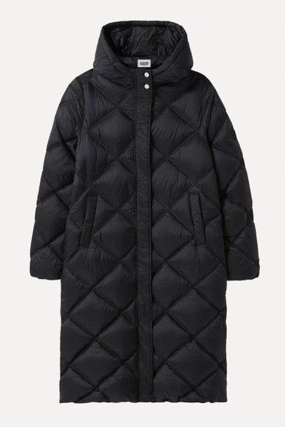 Long Quilted Hooded Puffer Coat from Claudie Pierlot