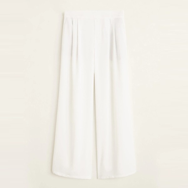 Flared trousers from Mango