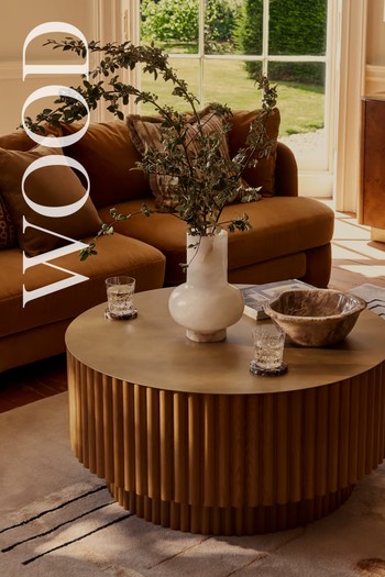 Barrel Coffee Table from SOHO HOME