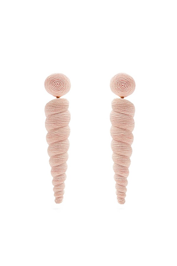 Twisty Large Drop Earrings from Rebecca De Ravenel