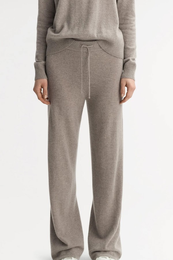 Fine Knit Cashmere Pants & Sweater Set from Soft Goat