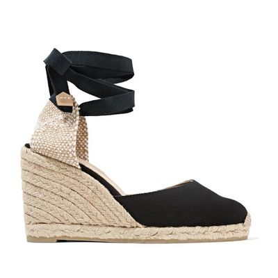 Carina Canvas Wedge Espadrilles from Castañer