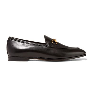 Horsebit-Detailed Leather Loafers from Gucci