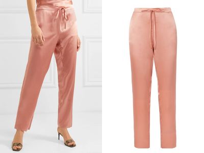 Silk-Satin Tapered Pants from Marques' Almeida