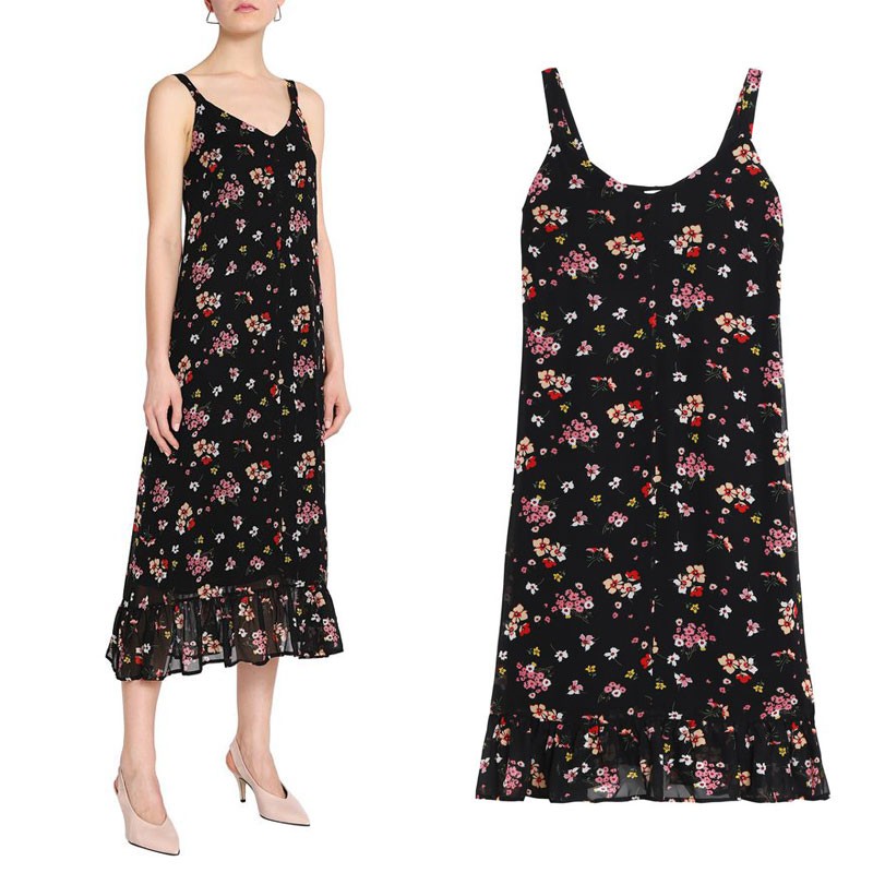 Dakota Floral- Print Midi Dress from Iris & Ink